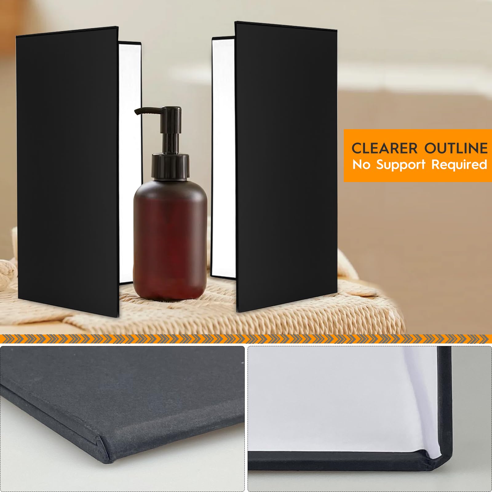 3-in-1 Photography Cardboard Paperboard Folding Photography Reflector Diffuser Board (Black White Golden) For Still Life Product Food Photo Shooting, A3 Size Price In UAE | Noon UAE