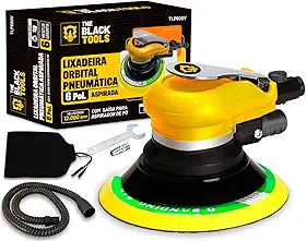 Lixadeira Pneumática Orbital Roquite Hookit Aspiração