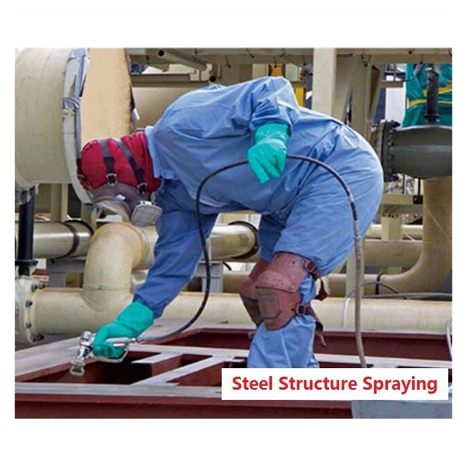 Universal Paint Spraye SPRAY GUN with 519 Tip, Airless Paint Sprayer, Accessories, Aerosol Paint, Latex Oil, 3600PSI, for Graco Wagner Painting, Varnishing，Lacquering ( Color : With Base )