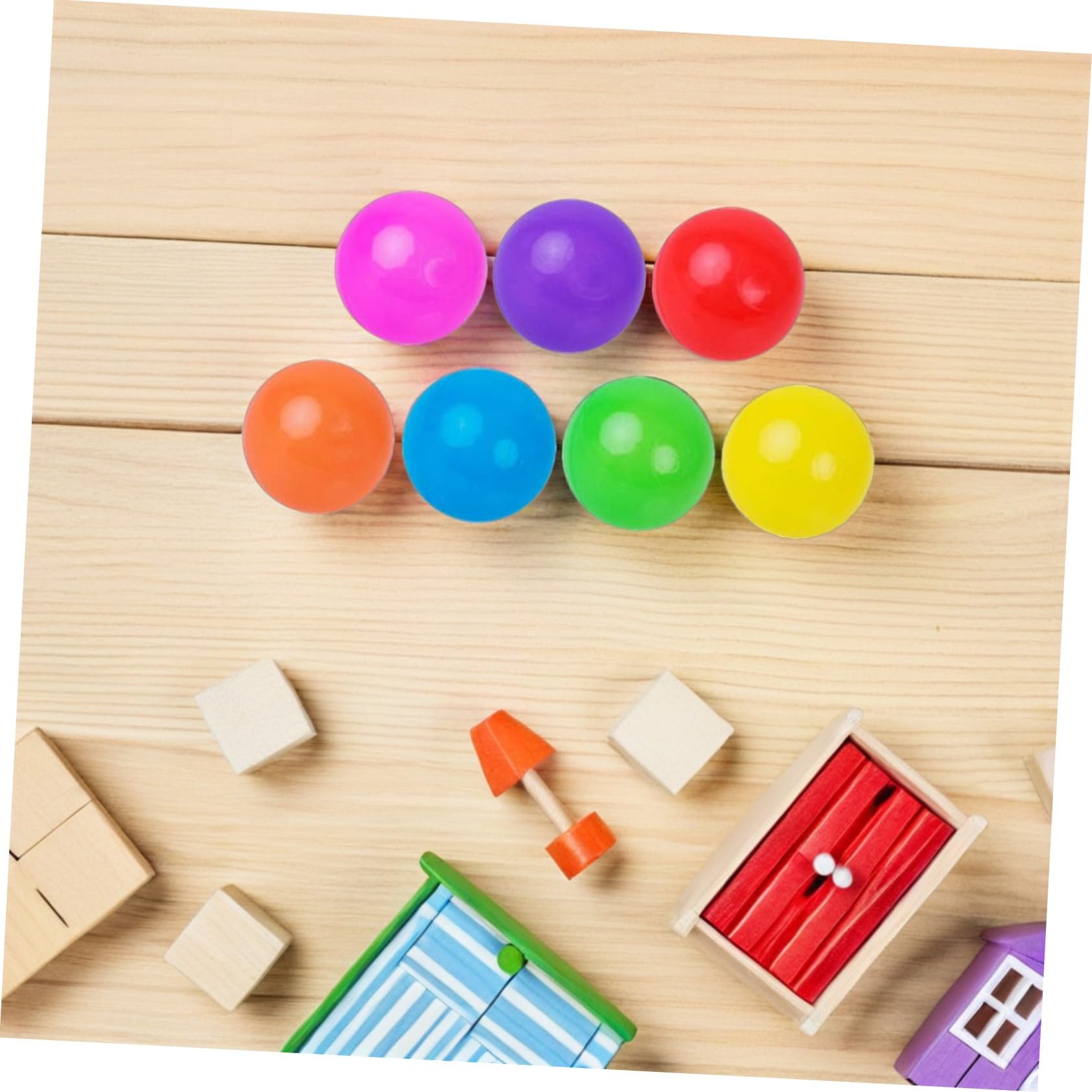 100pezzi Palline di Plastica Colorate per Piscina da Gioco per Ragazzo Ragazza Morbide e Sicure per Casetta da Gioco Tunnel e Piscina Accessori per Giochi all Aperto Chiuso