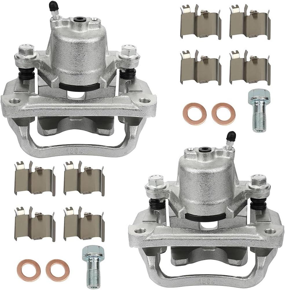 INEEDUP Rear Left & Right Disc Brake Caliper Assembly With Bracket 19B3277 19B3276 For Toyota Sequoia 2008-2017,For Toyota Tundra 2007-2017, 834941-5208-0932297723
