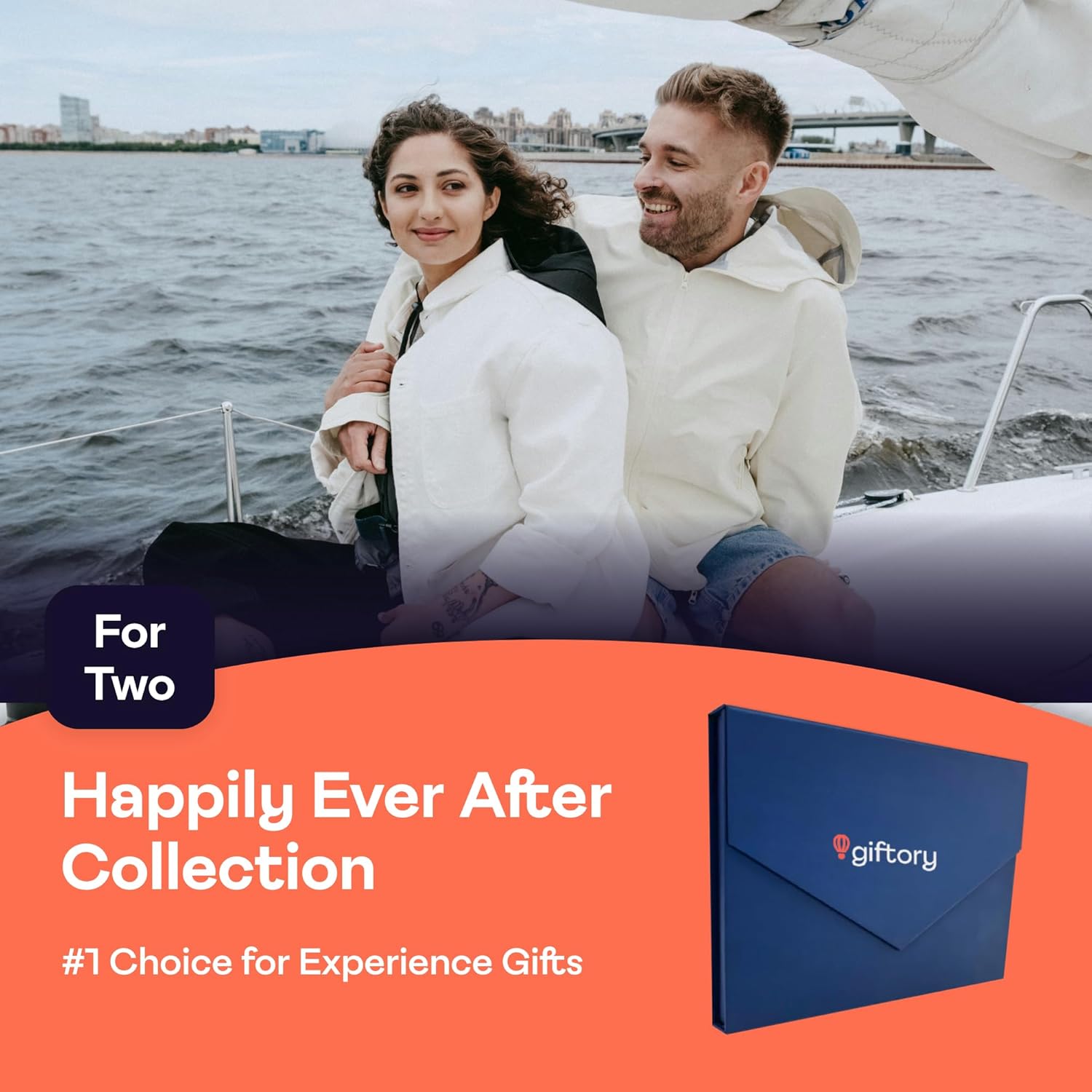 Experience Gift for Couples - Engagement & Wedding Gift - 100+ Romantic Experiences - No Expiration Vouchers - Happily Ever After Collection