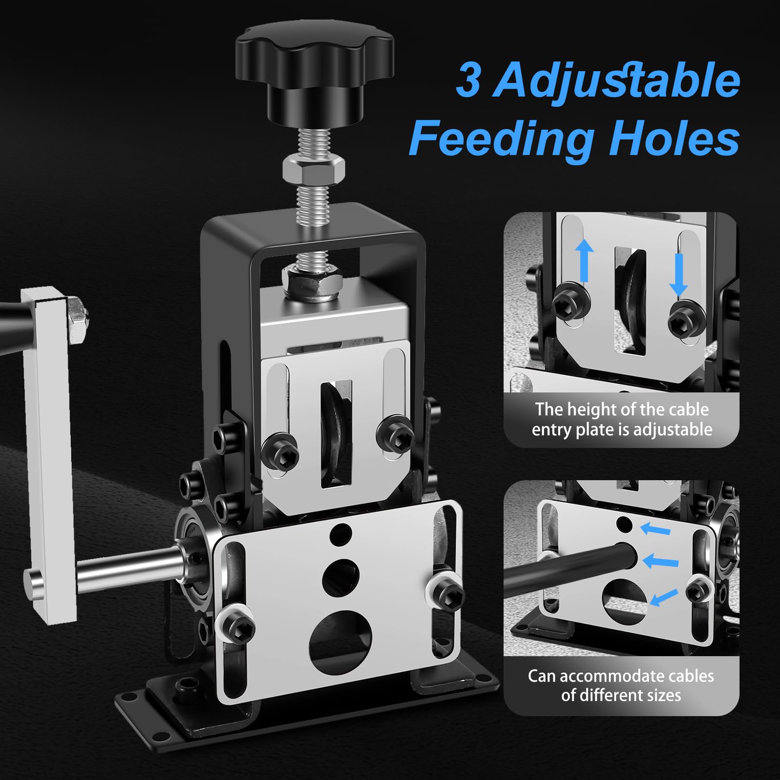 Lame Di Ricambio Per Spellafili - 5 Pezzi, Acciaio HSS, Diametro 41.5mm, Per Pelacavi Elettrici - Foto 12