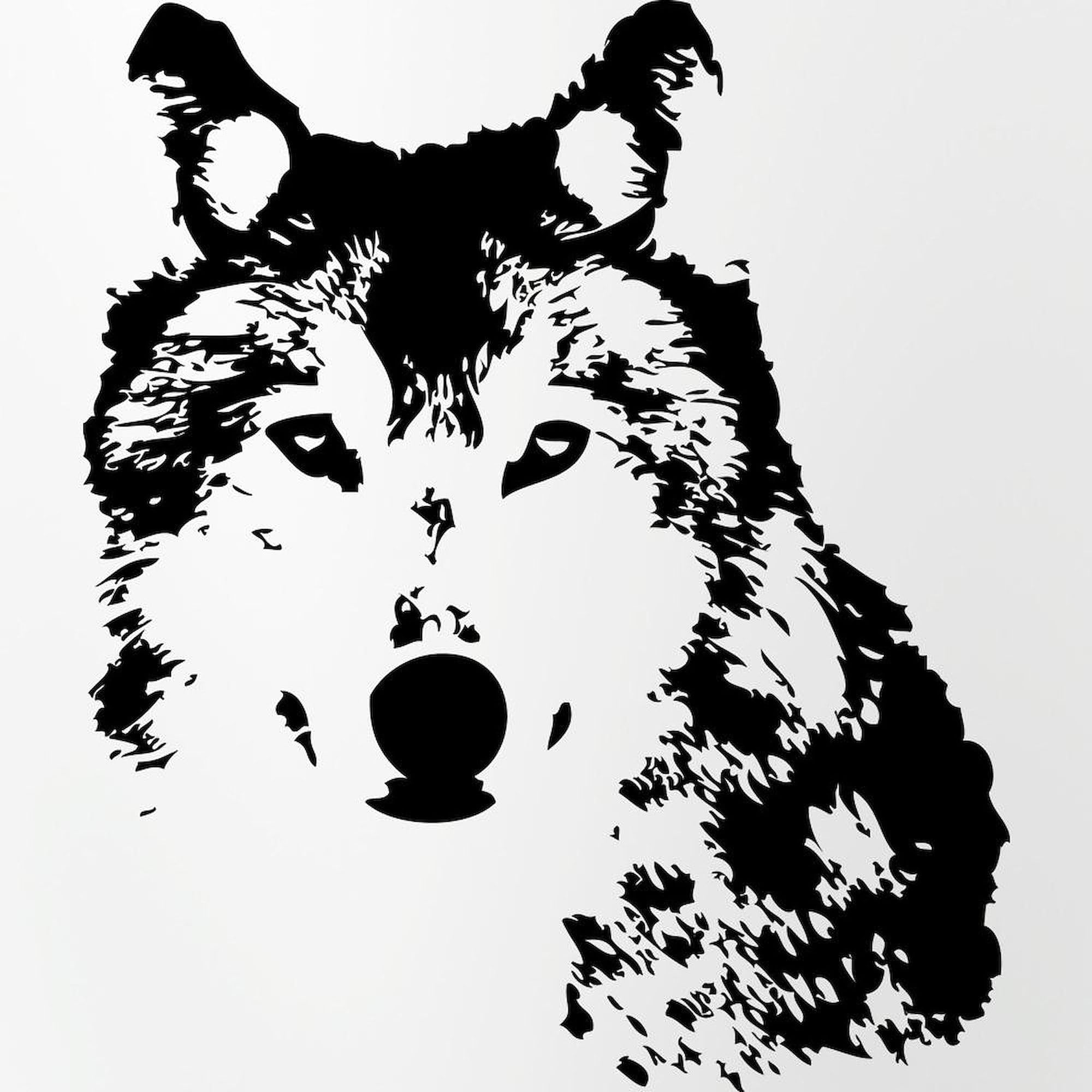 CafePress Wolf Pint Glass, 16 oz. Drinking Glass