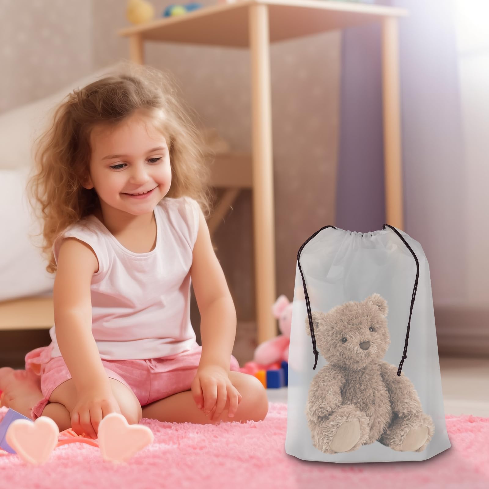 26 stuks schoenentassen opbergzakken 30 cm x 39,9 cm transparante schoenentassen met touw stofdichte tas ondergoedtas reizen opbergtas voor reizen mannen en vrouwen, Transparant, universeel 26 stuks schoenentassen opbergzakken 30 cm x 39,9 cm transparante schoenentassen met touw stofdichte tas ondergoedtas reizen opbergtas voor reizen mannen en vrouwen, Transparant, universeel