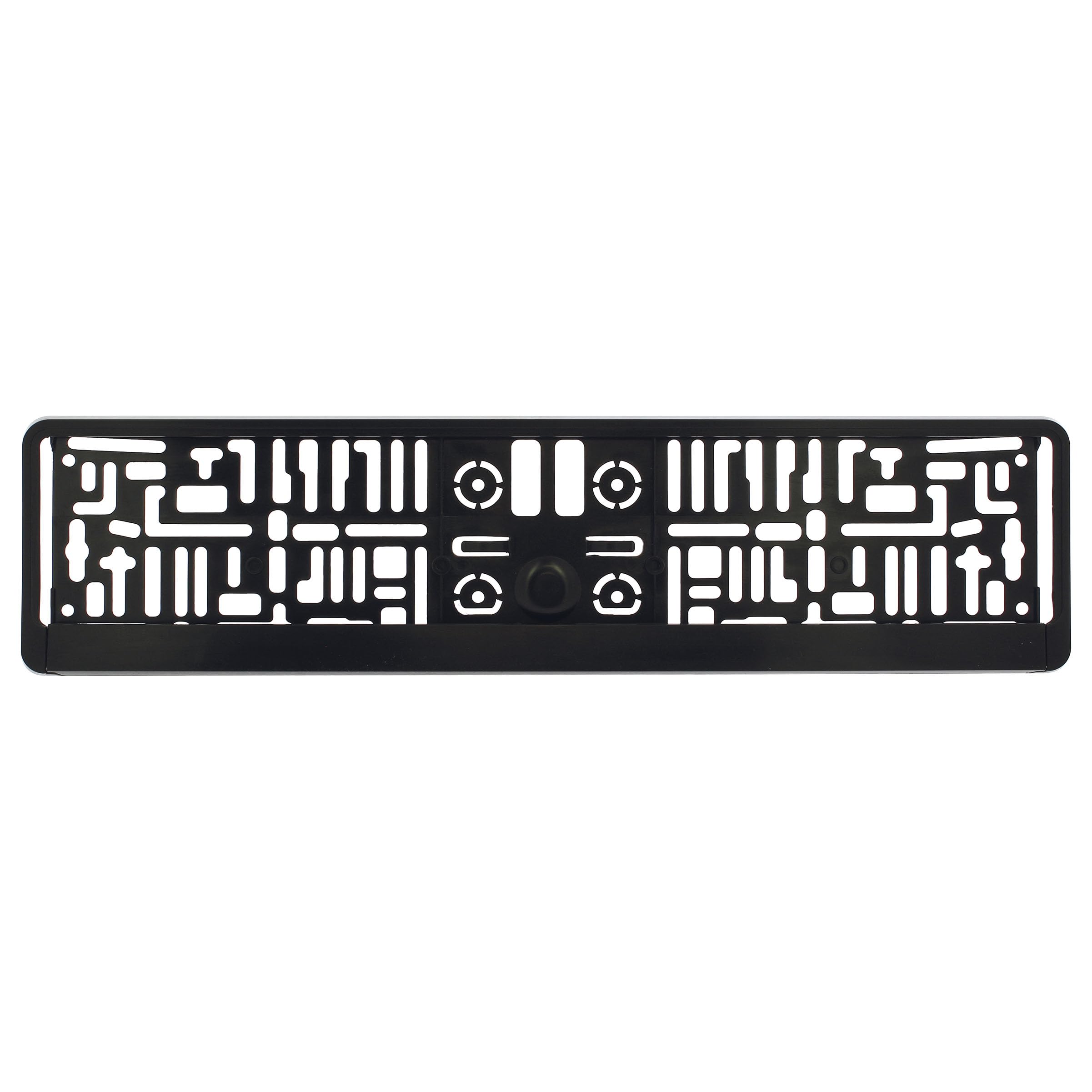 Support de Plaque - Euro Clip - Acrylonitrile butadiène styrène - Noir