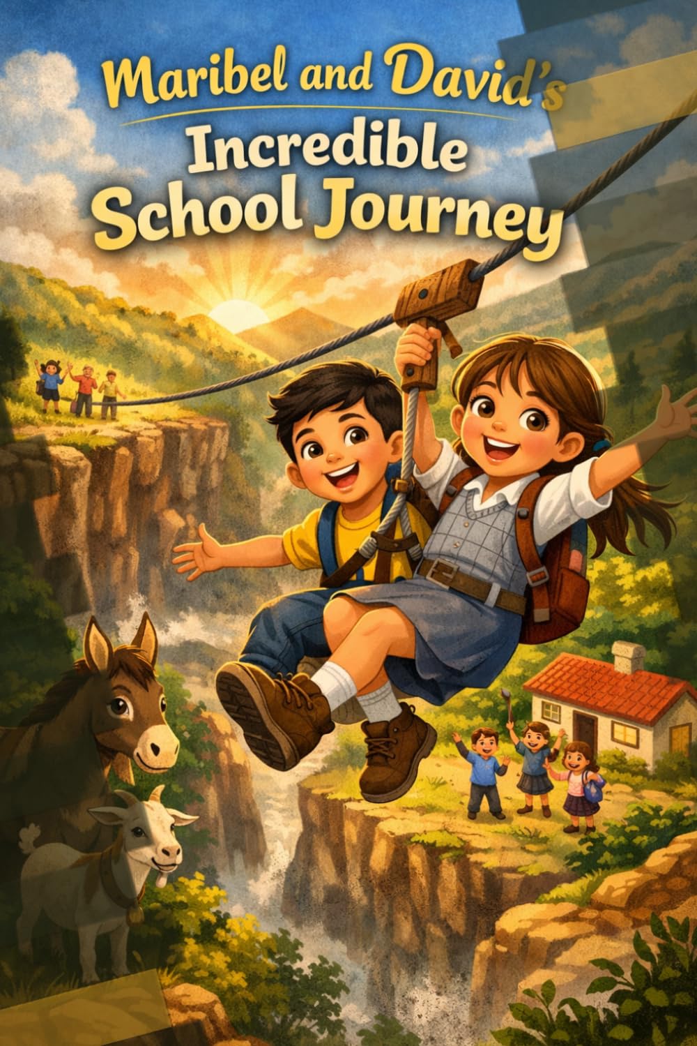 Maribel And David’s Incredible School Journey.: Based on a real story.