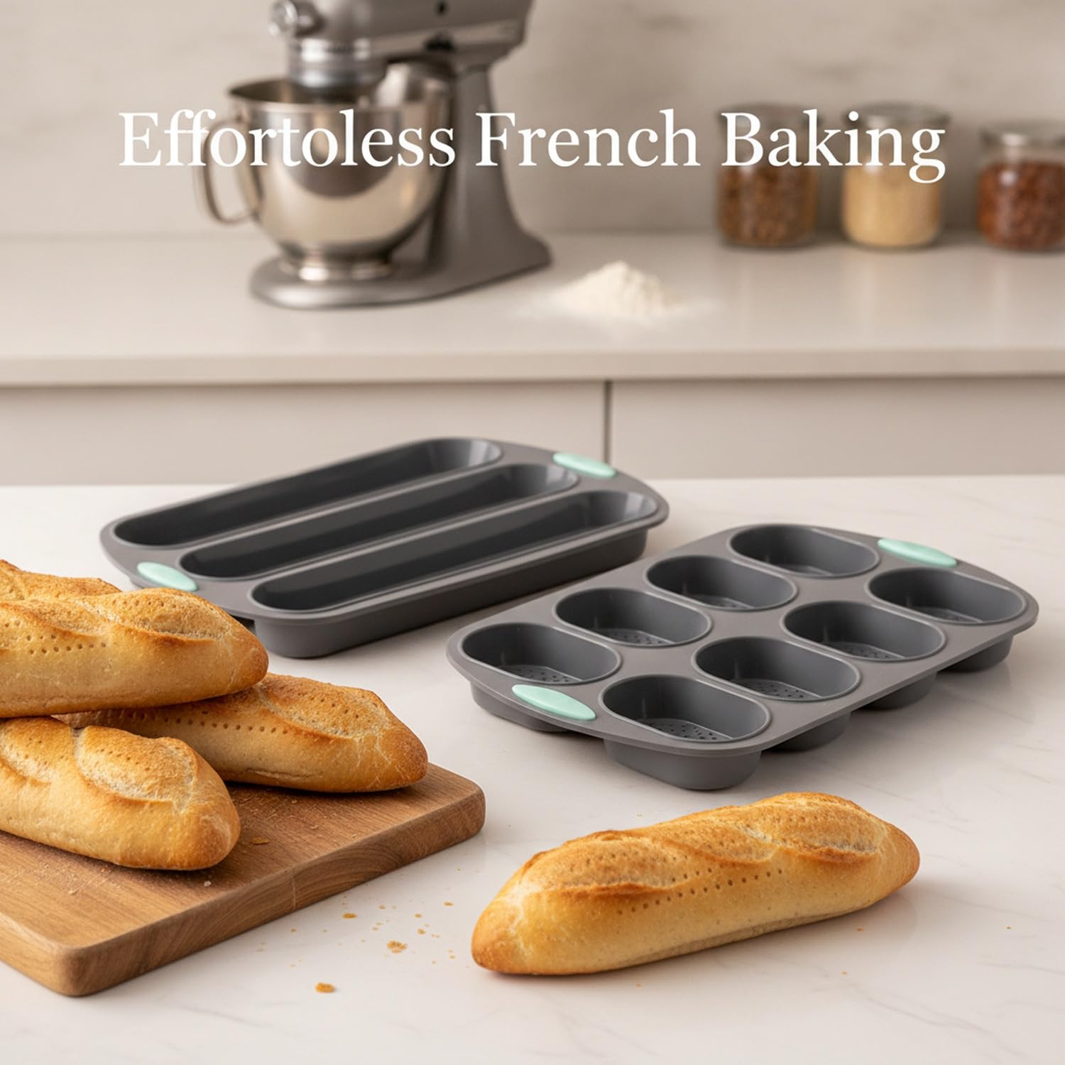 Teglie per Baguette, Set of 2