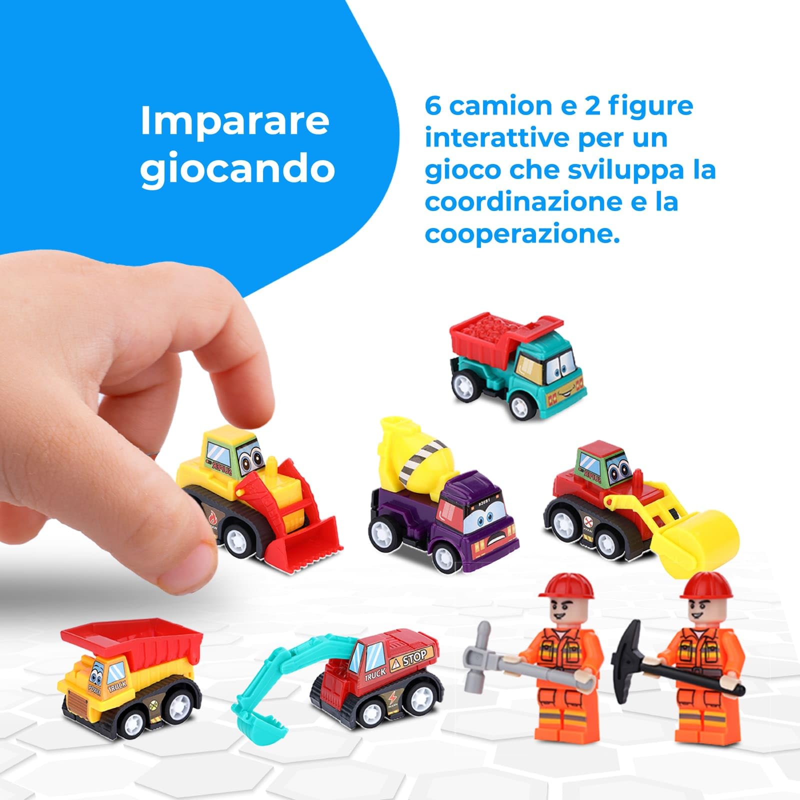 NK Gioco Sabbia Magica per Bambini 2 3 4 5 6 Anni - Set di Costruzione per Bambini con 1.36kg di Sabbia 2 colori e Sabbiera di 40x40cm, Giocattolo Regalo Originale per Natale e Compleanno (48 pezzi)