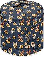 Vista 33 de Cubierta abstracta para freidora de aire con estampado de corazón, cubierta de olla a presión de 3 cuartos de galón, cubierta antipolvo para olla a