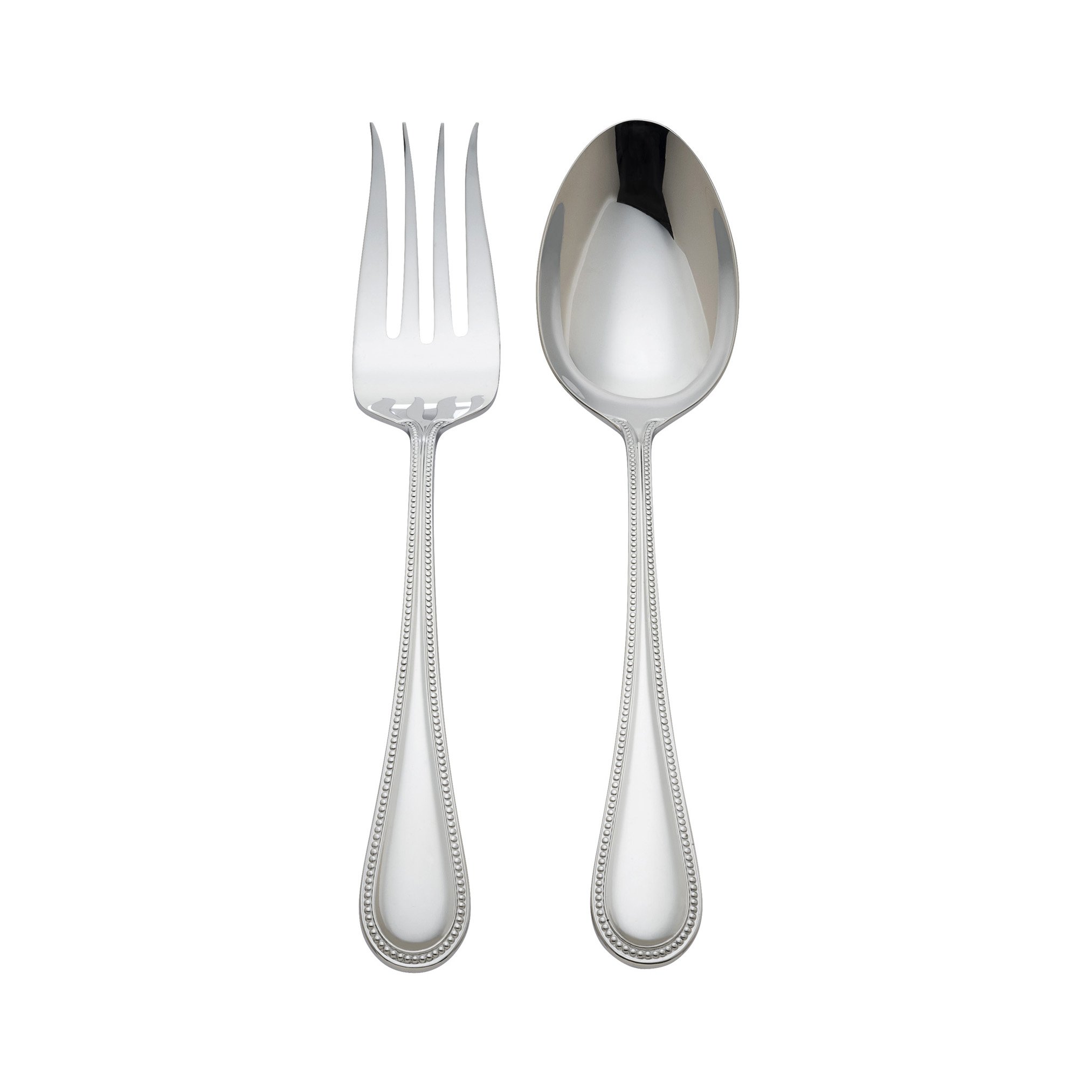 Reed & BartonLyndon 2pc Salad Serving Set, 0.75 LB, Metallic