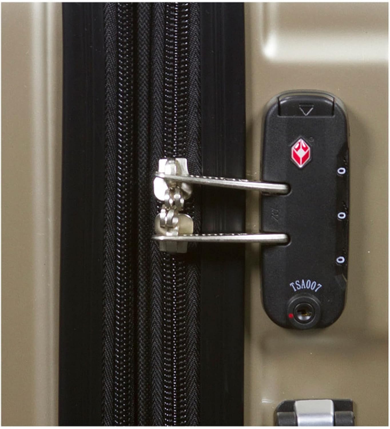 Review Dejuno Titan Jumbo Hardside 3PC Spinner Luggage Set with TSA