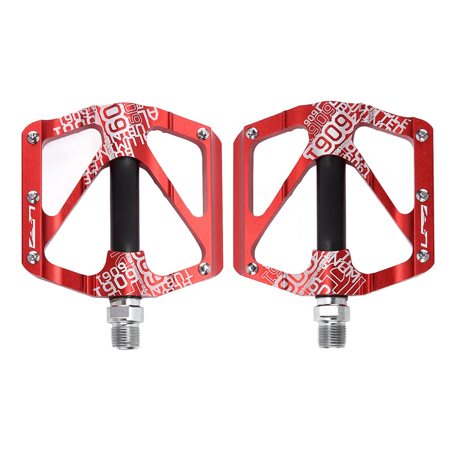Pedal de Bicicleta de montaña Bicicleta de Aluminio Pedal de rodamiento de Aluminio Ultra Ligero Palin Pedal contra el Deslizamiento para Ciclistas