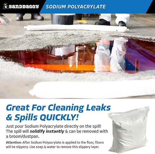 Miniatura 7 de Sandbaggy Cristales de poliacrilato de sodio, polímeros súper absorbentes, experimentos científicos, nieve falsa, paquetes de hielo, cuidado de la
