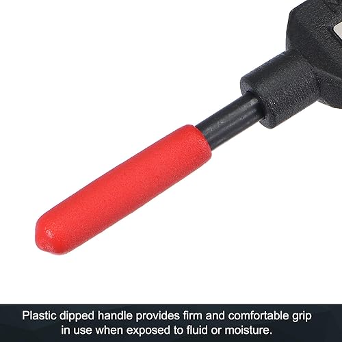 Miniatura 4 de uxcell Mango de llave de grifo ajustable para grifos métricos M3-M10 de 18"-38" (UNCUNF), soporte de rosca, herramienta de roscado manual para