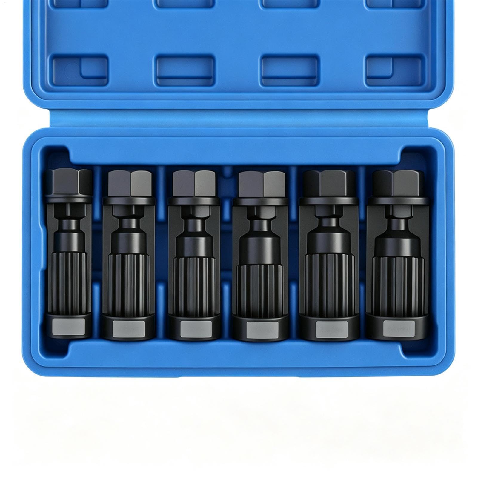 Strut Nut Socket Set - 6 Pieces Shock Absorber Remover Set