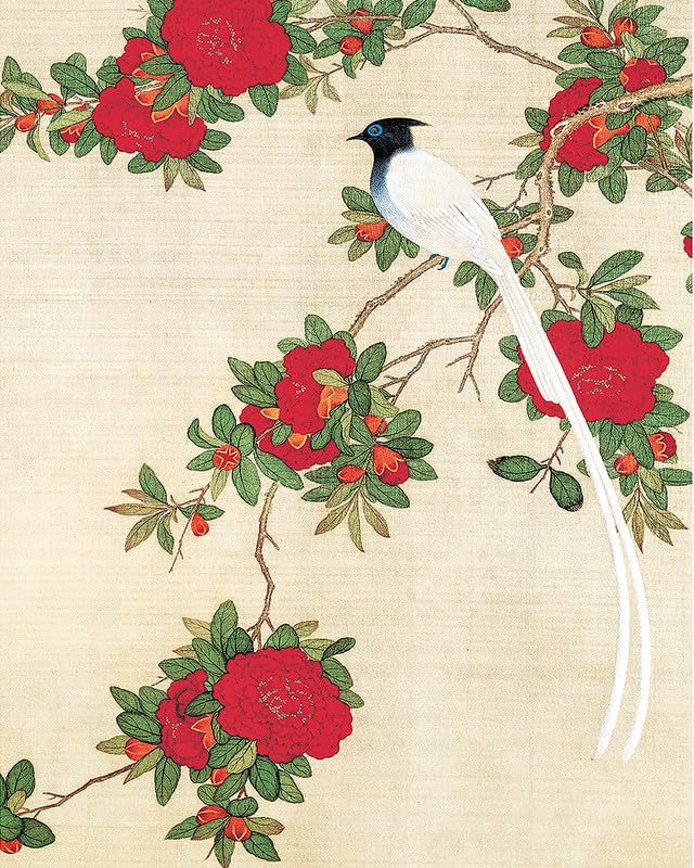 Bristlegrass Puzzles for Adults 1000 Pieces, Jigsaw Puzzles Chinese Old Master Yu Zhi Masterpieces of Art Camellia and Cuckoo Game Puzzle, Gifts for Adults, Birthday Christmas Puzzle Funny Gifts — image 1