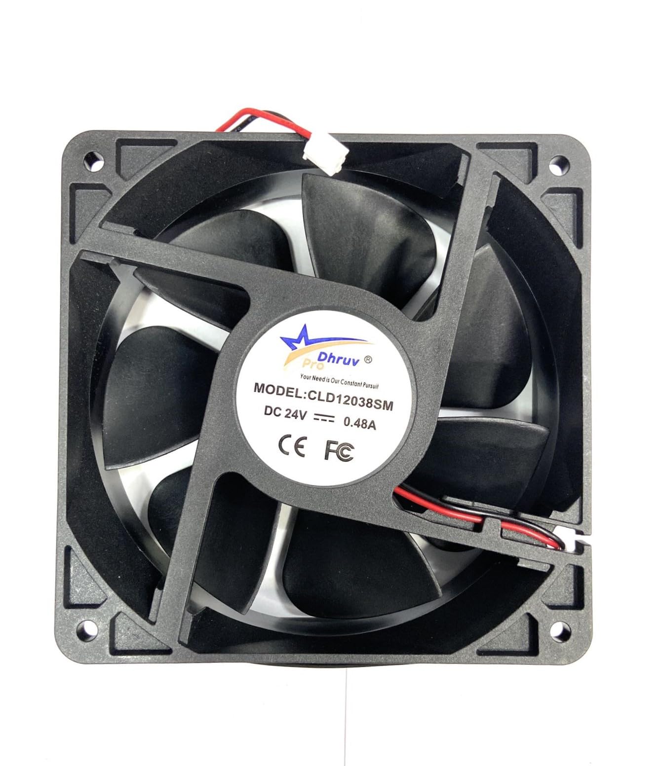 DHRUVPRO 24V 120X120X38mm Cooling Cabinet Fan Fan Square (24V 120x120x38-MM, 4inch 2800-RPM) (B0BTMC17SK) Amazon Price History, Amazon Price Tracker