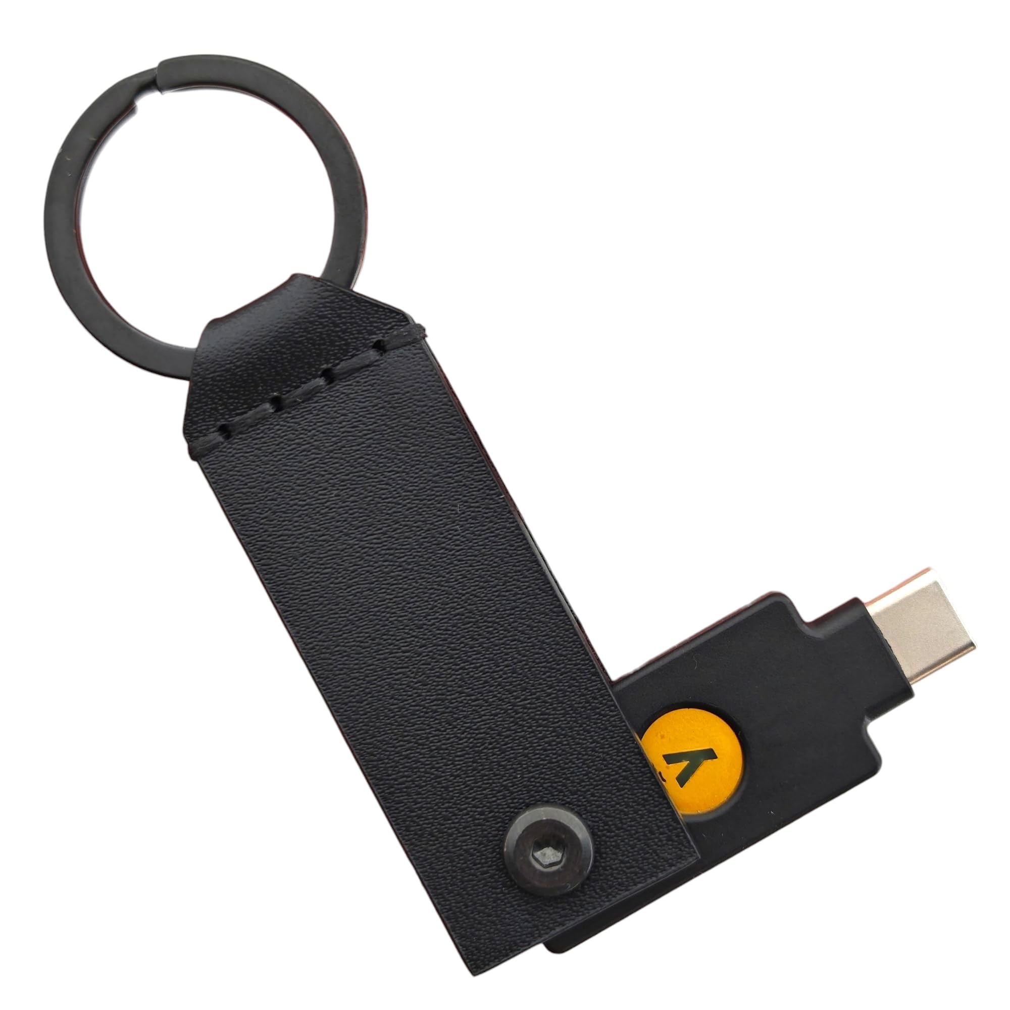 Amazon.com: Leather Case for YubiKey 5 NFC & 5C NFC, Full-Grain