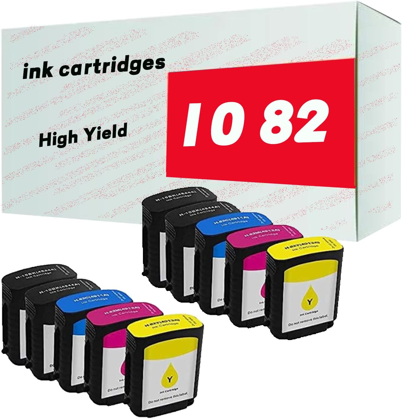 Amazon.co.jp: for HP 10 82 C4844A C4911A C4912A C4913A CH565A DESIGNJET ...