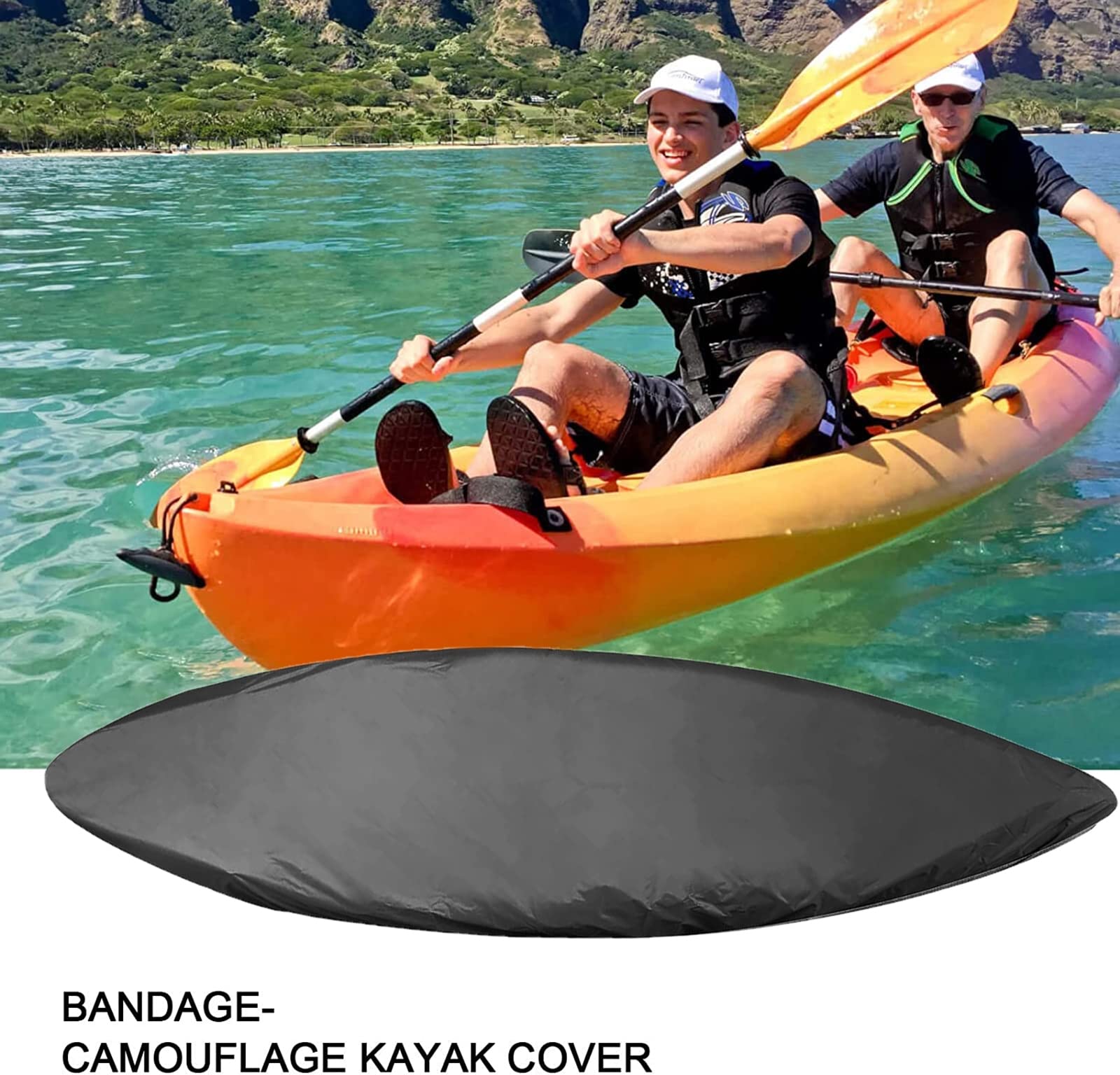 2.1m-6.5m Kajak Kano Opslag Stofkap - Waterdichte Uv Sunblock Shield Protector Compatibel 8 Maten Bereik Vissersboot Kajak Kano Oceaan Camo 2.1m-6.5m Kajak Kano Opslag Stofkap - Waterdichte Uv Sunblock Shield Protector Compatibel 8 Maten Bereik Vissersboot Kajak Kano Oceaan Camo