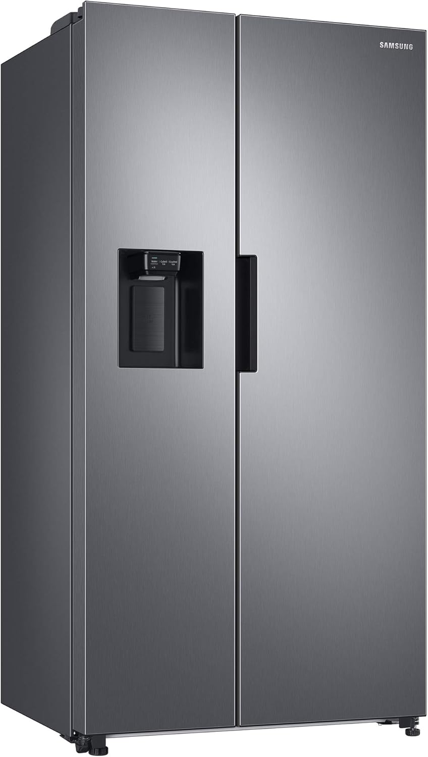 Samsung RS6JA8811B1/EG - Frigorifero side-by-side 178 cm, 634, 225 Volume freezer, tecnologia Space Max, Premium Black Steel [Classe di efficienza energetica E]