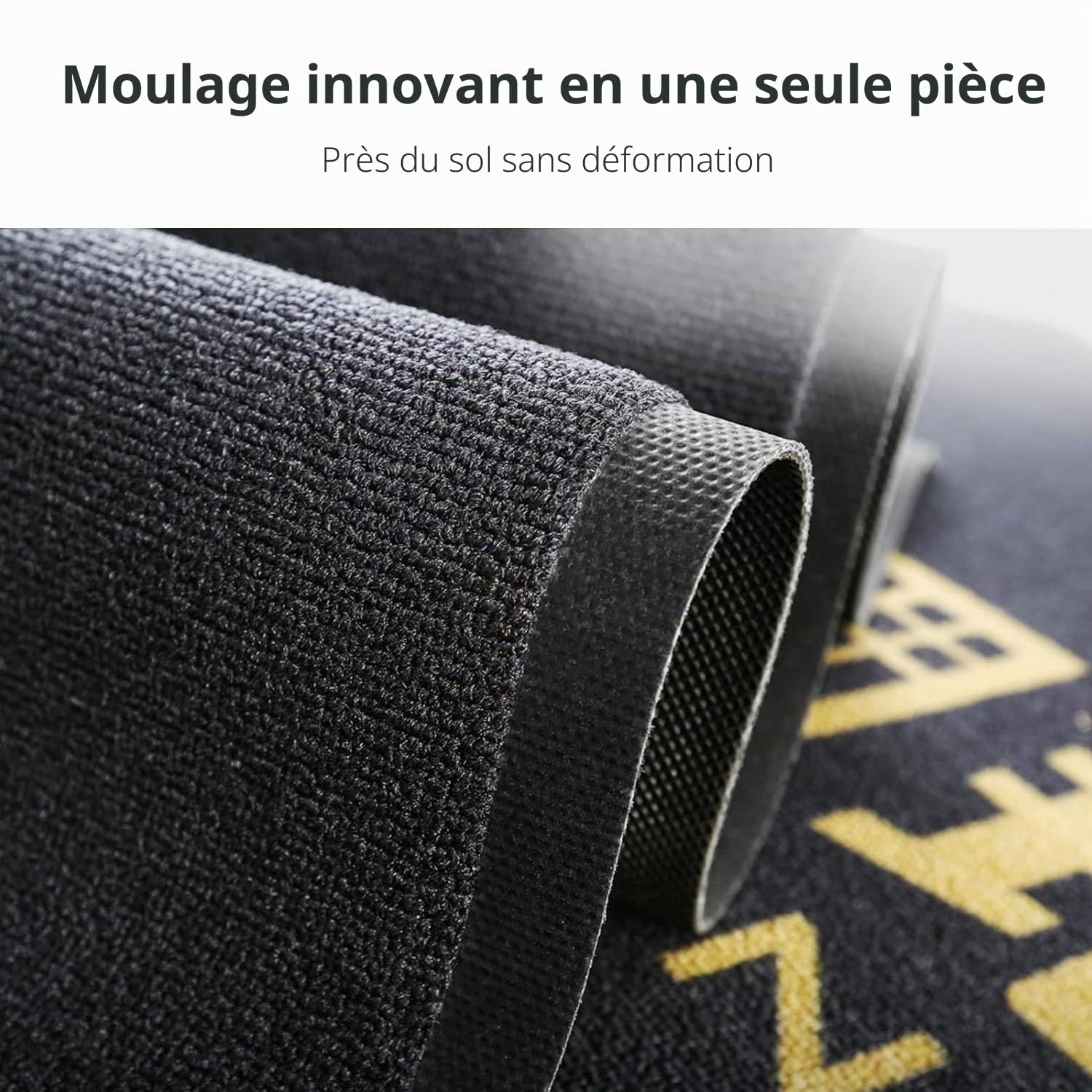 HARVEST HOUSE Paillasson Commerciale Personnalisé avec Logo/Texte/Photo, Paillasson Exterieur Entree, Tapis de Porte Antiderapant pour Entreprise, Hôtel, Restaurant, Bureau