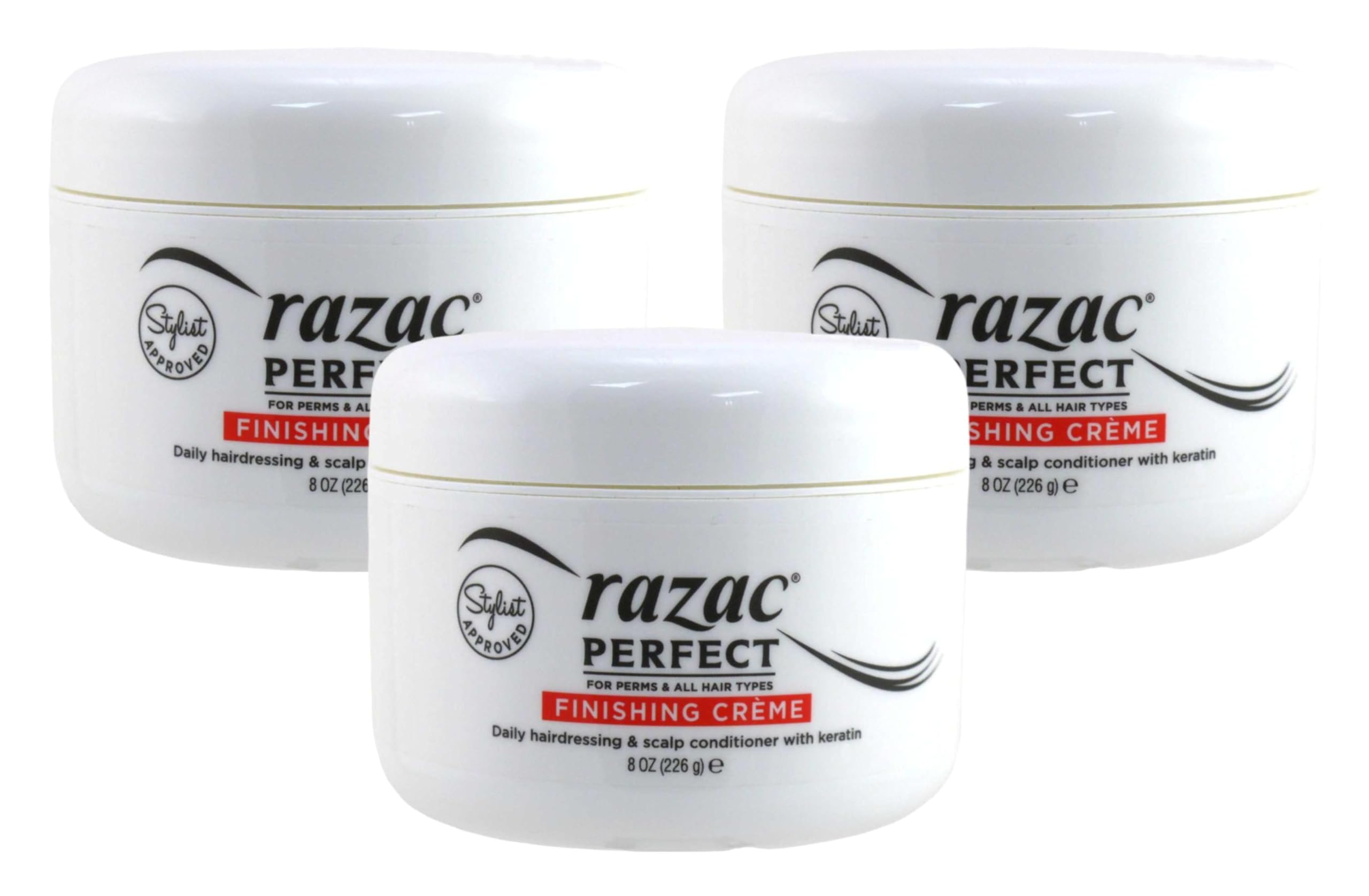 Amazon.com: Razac Perfect For Perms Finish Creme 8 Ounce (235ml