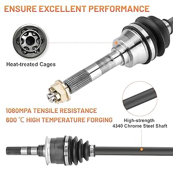 Amazon.com: Front Left/Right CV Axle Shaft with Wheel