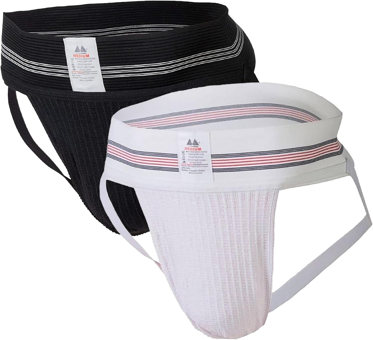 MM Sports - Mens Underwear - The Original No. 10 Swimmer/Jogger Jockstrap 3 inch