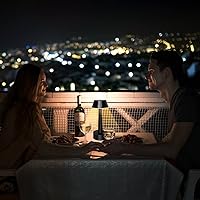 Vista 4 de UMEXUS Lámparas de mesa pequeñas inalámbricas, recargable, funciona con pilas, de 3 vías, táctil, regulable, de metal, portátil, mini lámpara