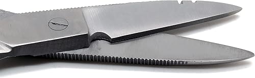 Miniatura 4 de Multi Purpose Electricista Tijeras 5.25" Azul para desmontar Cables Eléctricos De Corte Reparación Acero Inoxidable Instrumentos