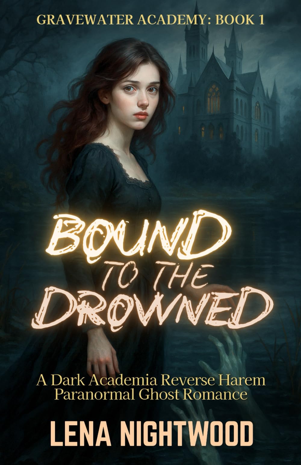 Bound to the Drowned: A Dark Academia Reverse Harem Paranormal Ghost Romance (Gravewater Academy)
