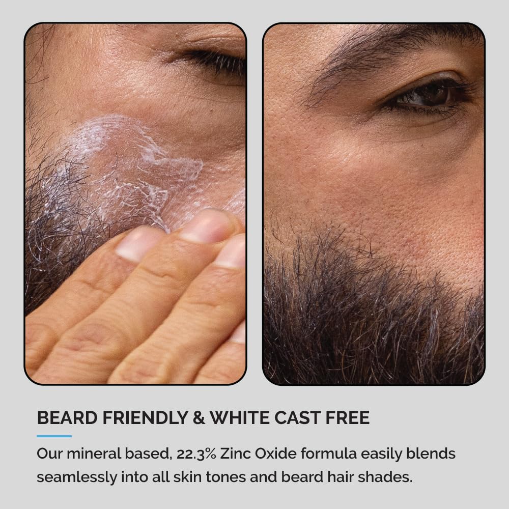 ZEUS Men’s Hydrating Face Moisturizer with SPF 50, Restores, Protects & Hydrates Skin, Daily Face Lotion for Men, Natural Mineral Sunscreen for Everyday UV Protection (Made in USA) - Image 3