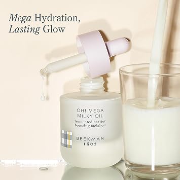 Beekman 1802 Oh! Mega Milky Facial Oil Serum, 0.5 fl oz