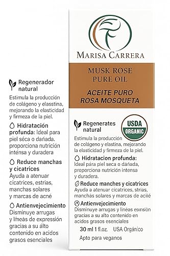 Miniatura 7 de Aceite de rosa mosqueta 100% orgánico certificado para cultivo/Aceite Puro De Rosa Mosqueta, 1.0 fl oz / 1 onza líquida cura, líneas finas,