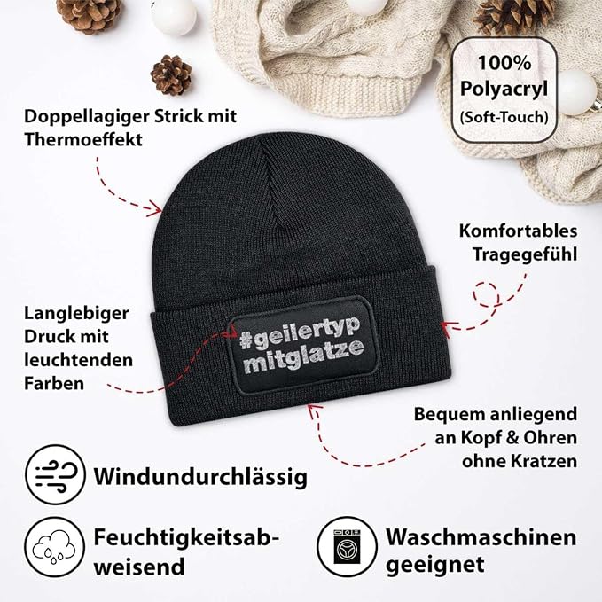 Beanies Damen Lange Strickmütze Von Myrtle Beach ? Produktbild-Vorschau 9