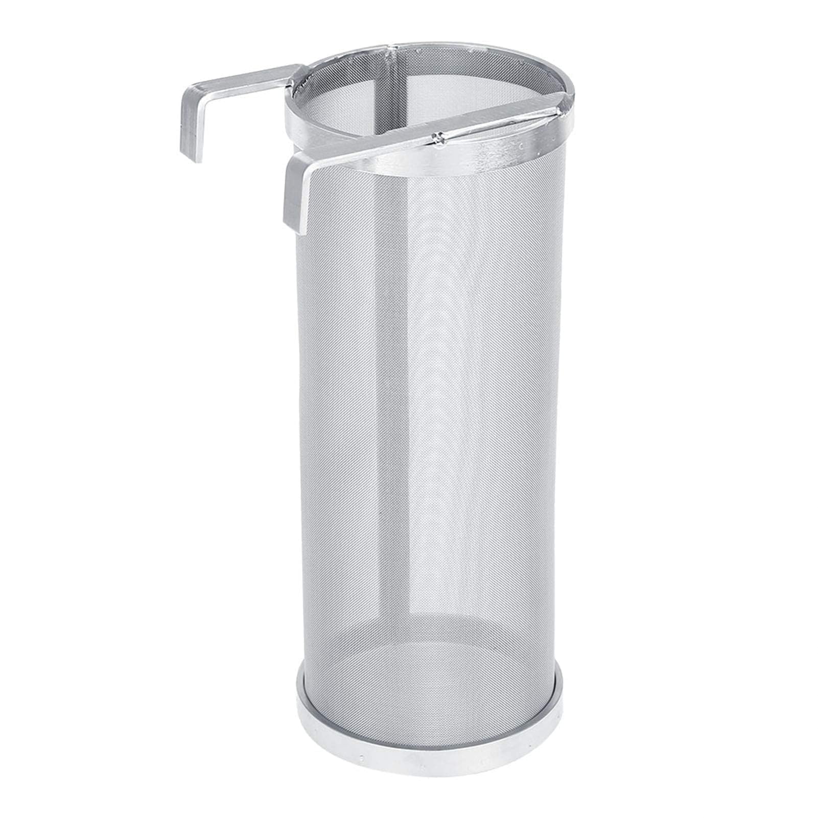 Garosa Hop Spider 300 Micron Beer Mesh Hop Filter Strainer for Home Beer Brewing Kettle Dry Spider Filter for Home Beer Brewing(15 * 35cm)