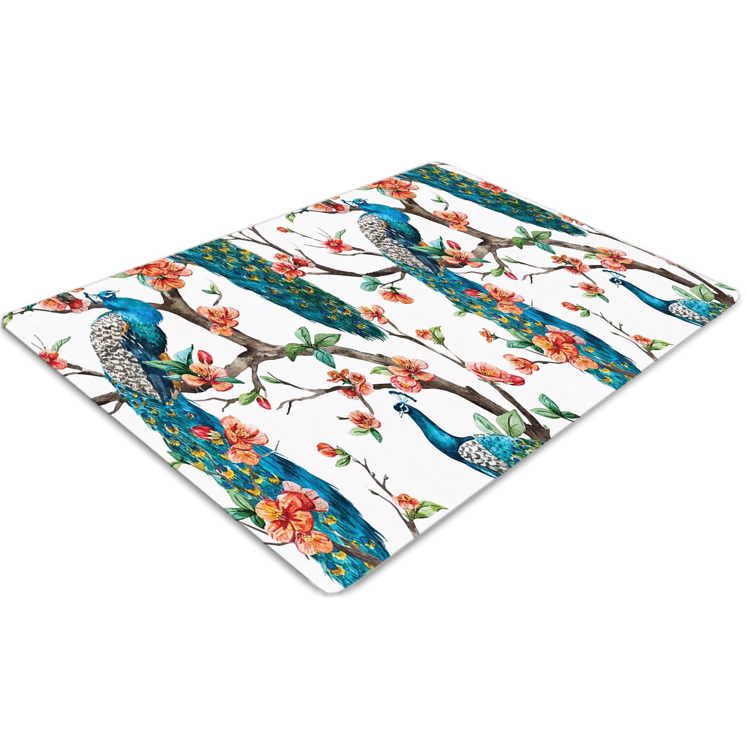Tapis de chaise bureau décoratif et étanche pour protéger le parquet
