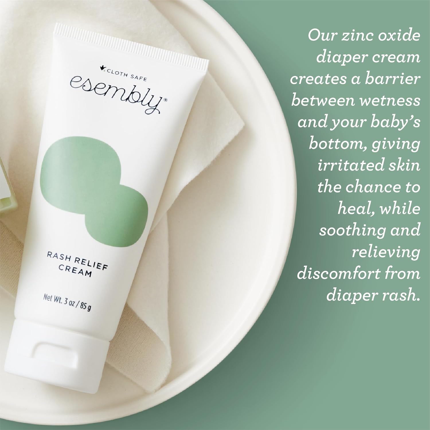 Esembly Rash Relief Cream Organic and