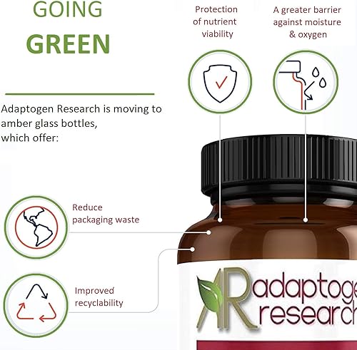 Miniatura 5 de FemBalance Ayuda a la hormona femenina Vitex + Cohosh negro + DIM + té verde + vitaminas B6 y folato y B12 120 cápsulas vegetarianas Adaptogen