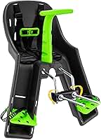 CADEIRINHA DIANTEIRA BABY BIKE GRAFITE COM VERDE