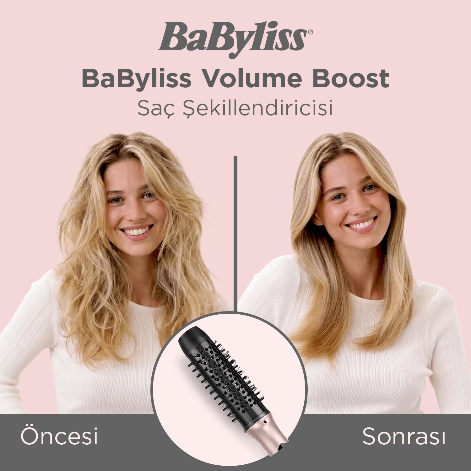 Babyliss Volume Boost İyon Etkili 4 Isı Ayarlı Seramik Isıtıcı