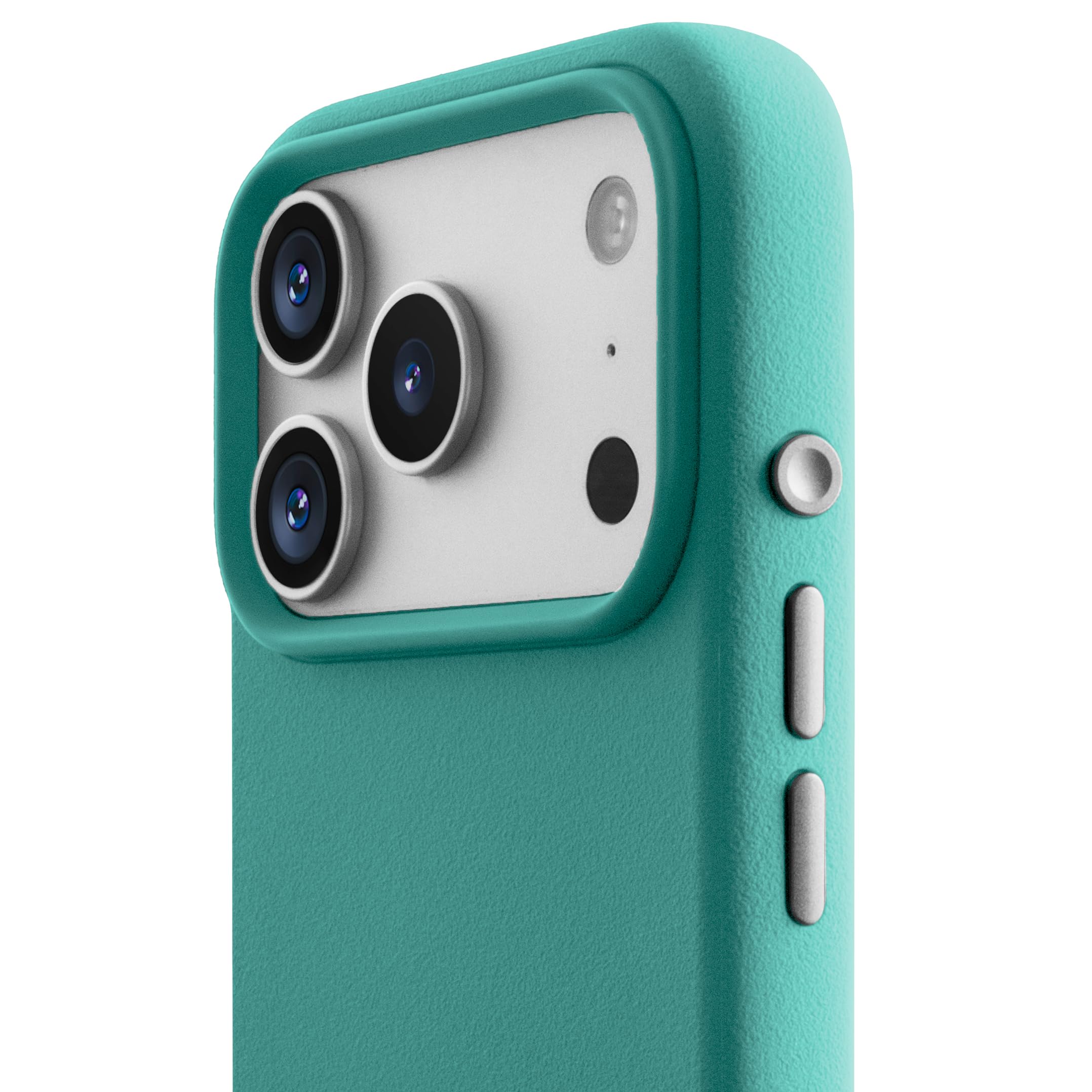 TineeOwl Case for iPhone 17 Pro – MagSafe Compatible, Aluminum Buttons, Camera Control & Rounded Action Button, Slim Textured TPU, Minimalist – DuneX
