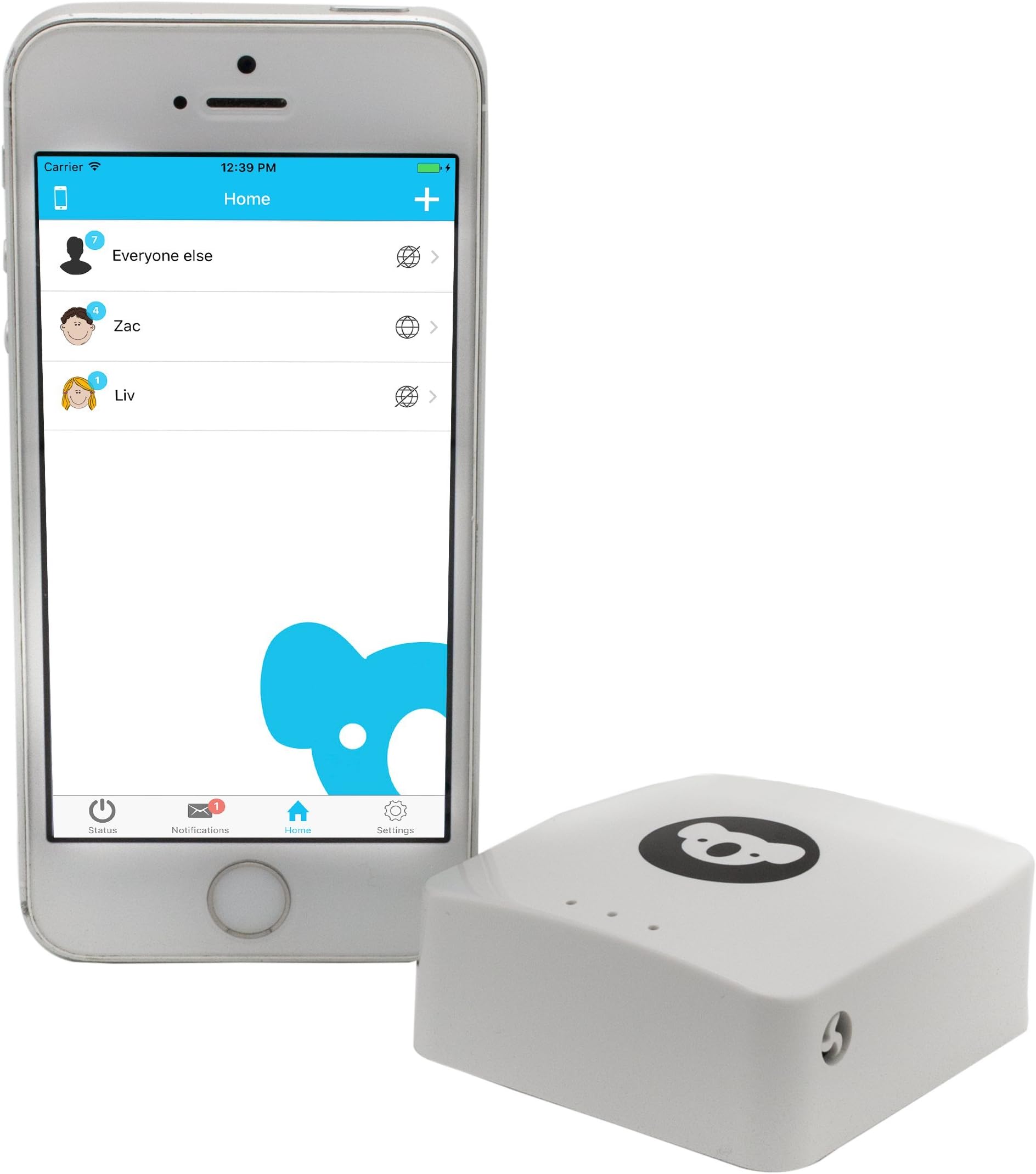 KoalaSafe Family Friendly Wireless Router with Parental Controls/Access Point/WiFi with Internet Safety for Kids Technology (UK Edition)