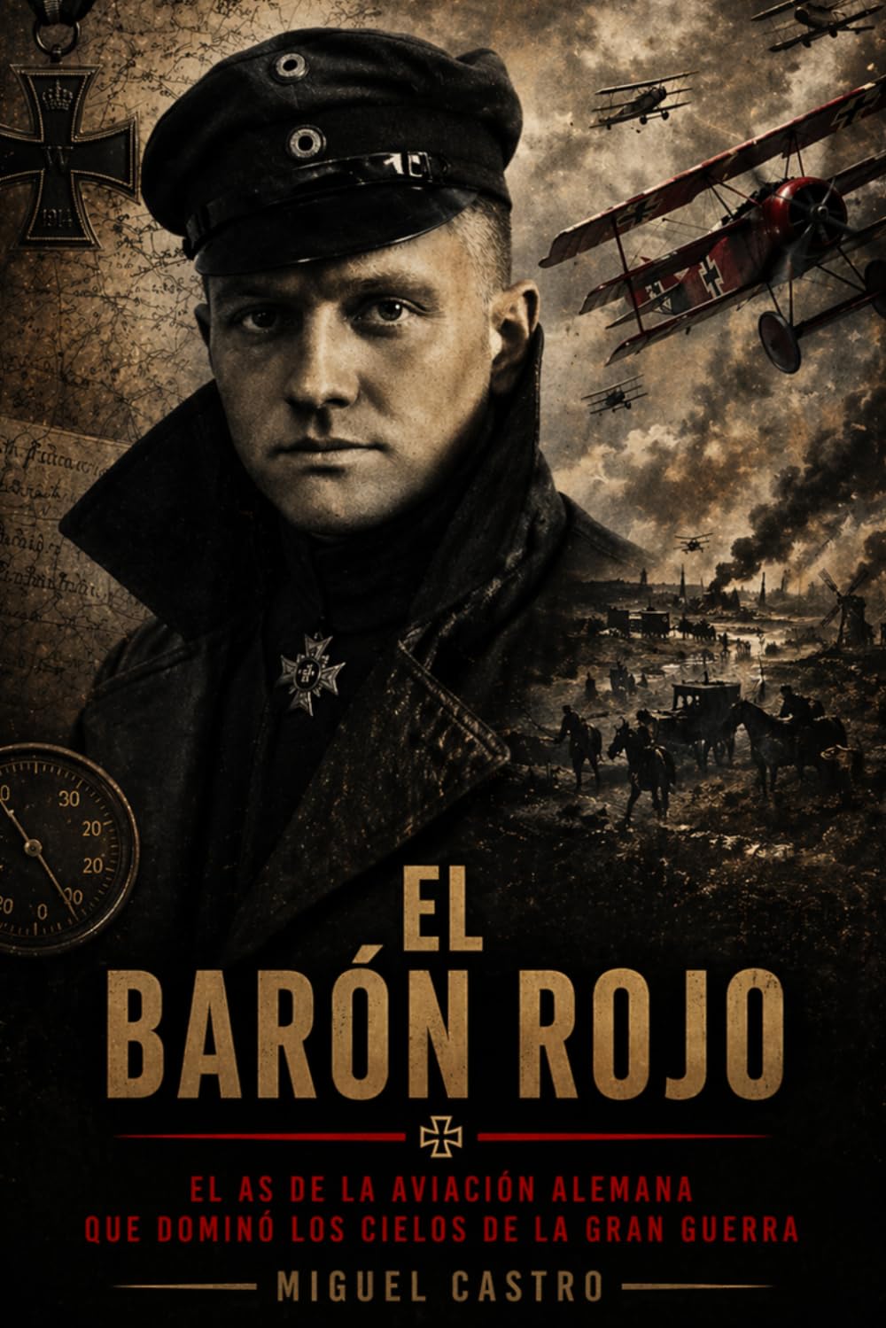 EL BARÓN ROJO: El as de la aviación alemana que dominó los cielos de la Gran Guerra (Crónicas de Guerra)