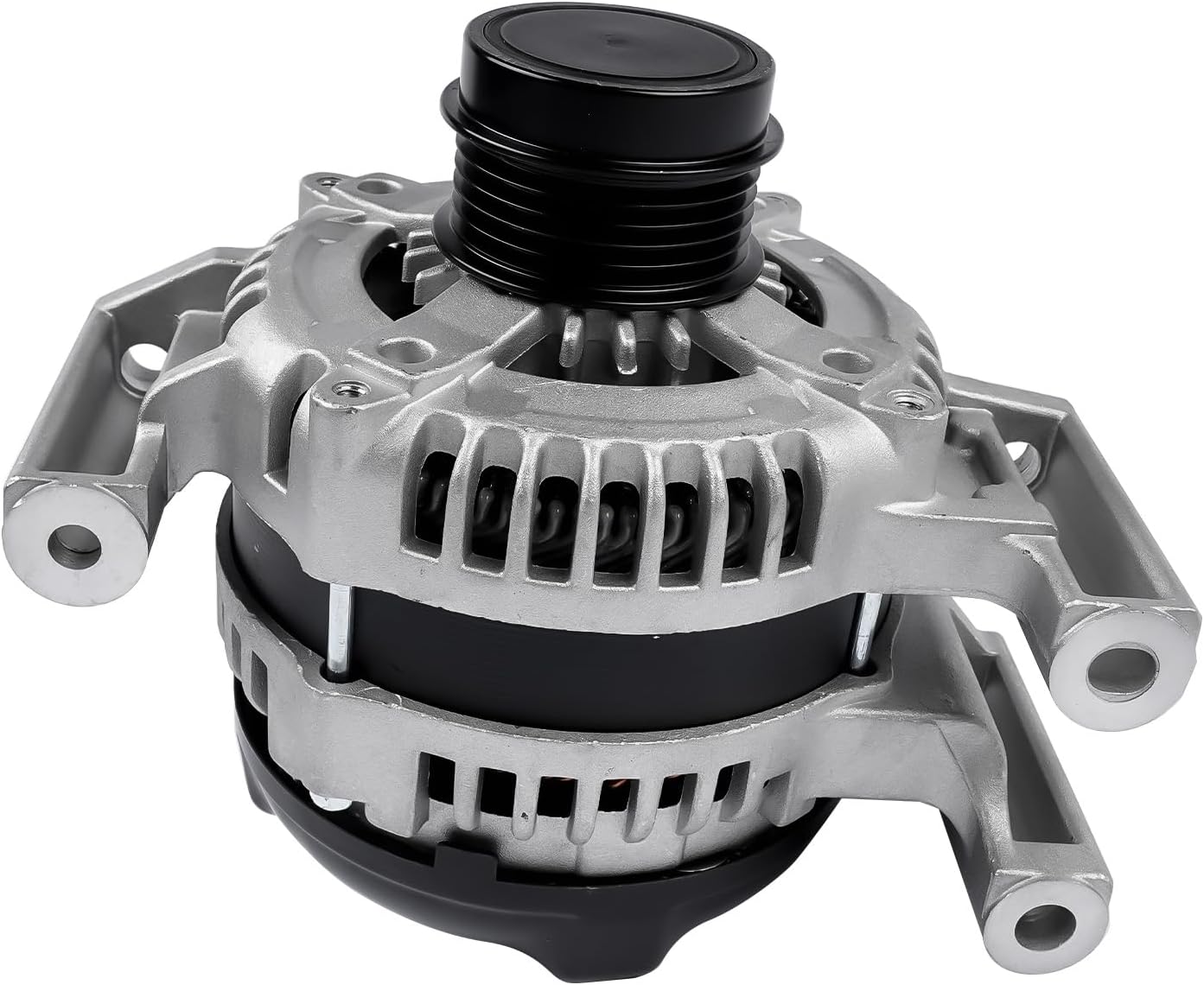 Alternator Replacement for Buick Regal Envision Chevy Impala Malibu 2014-2020 130 Amp 12 Volt with 5-Groove Pulley 11681N 1042101900