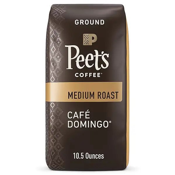 Peet's Coffee, Medium Roast Ground Coffee - Cafe Domingo 10.5 Ounce Bag 1