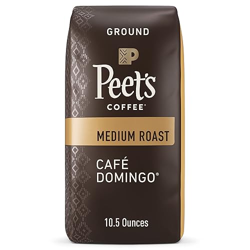 Peets Coffee Café molido de tostado medio - Cafe Domingo bolsa de 105 onzas
