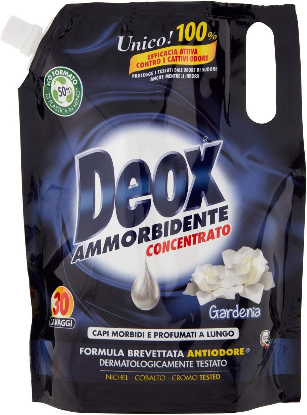 DEOX Softener Bag 30 Measurers Gardenia 750 ml Product For the Laundry